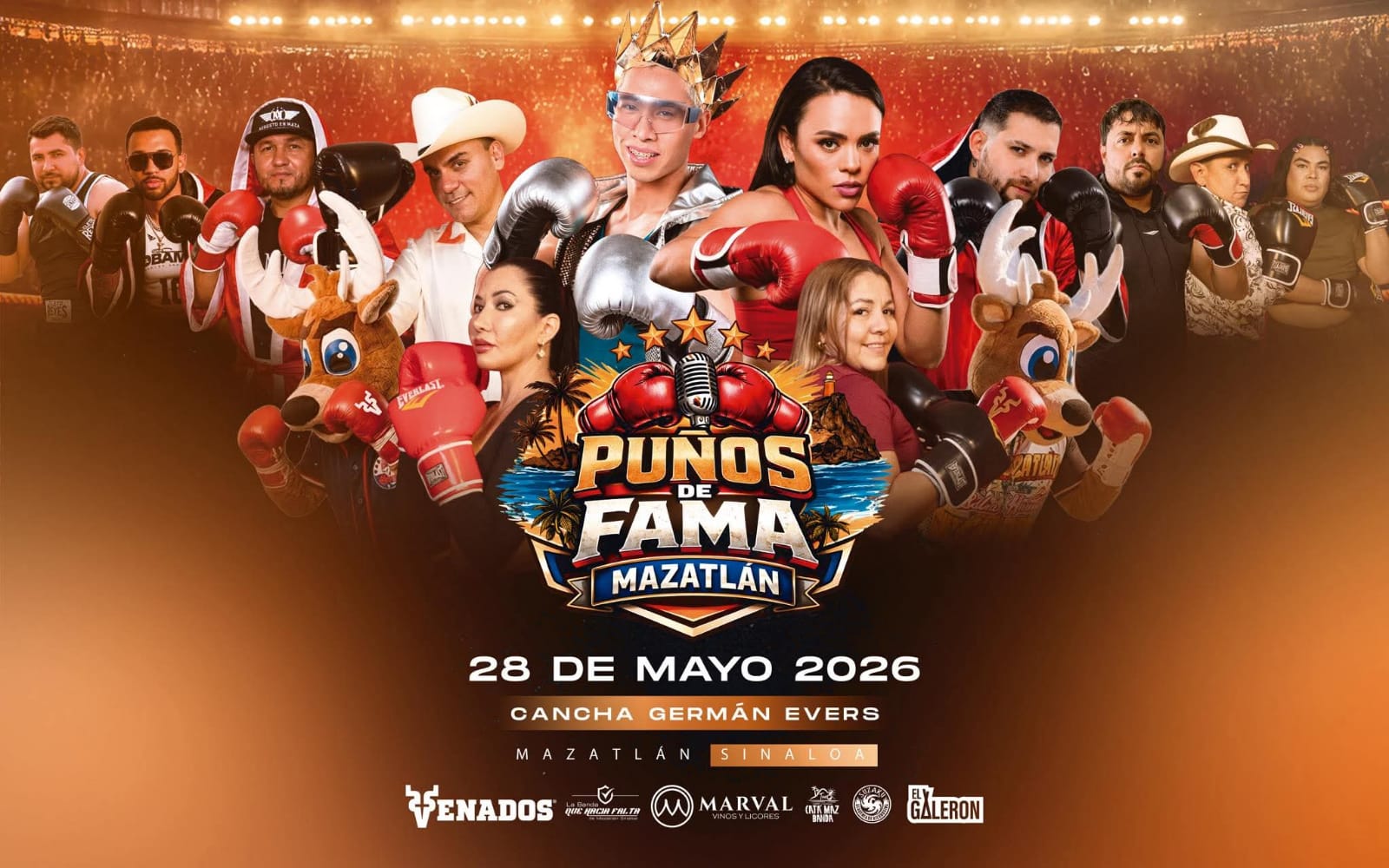 Lanzan "Puños de Fama" en Mazatlán