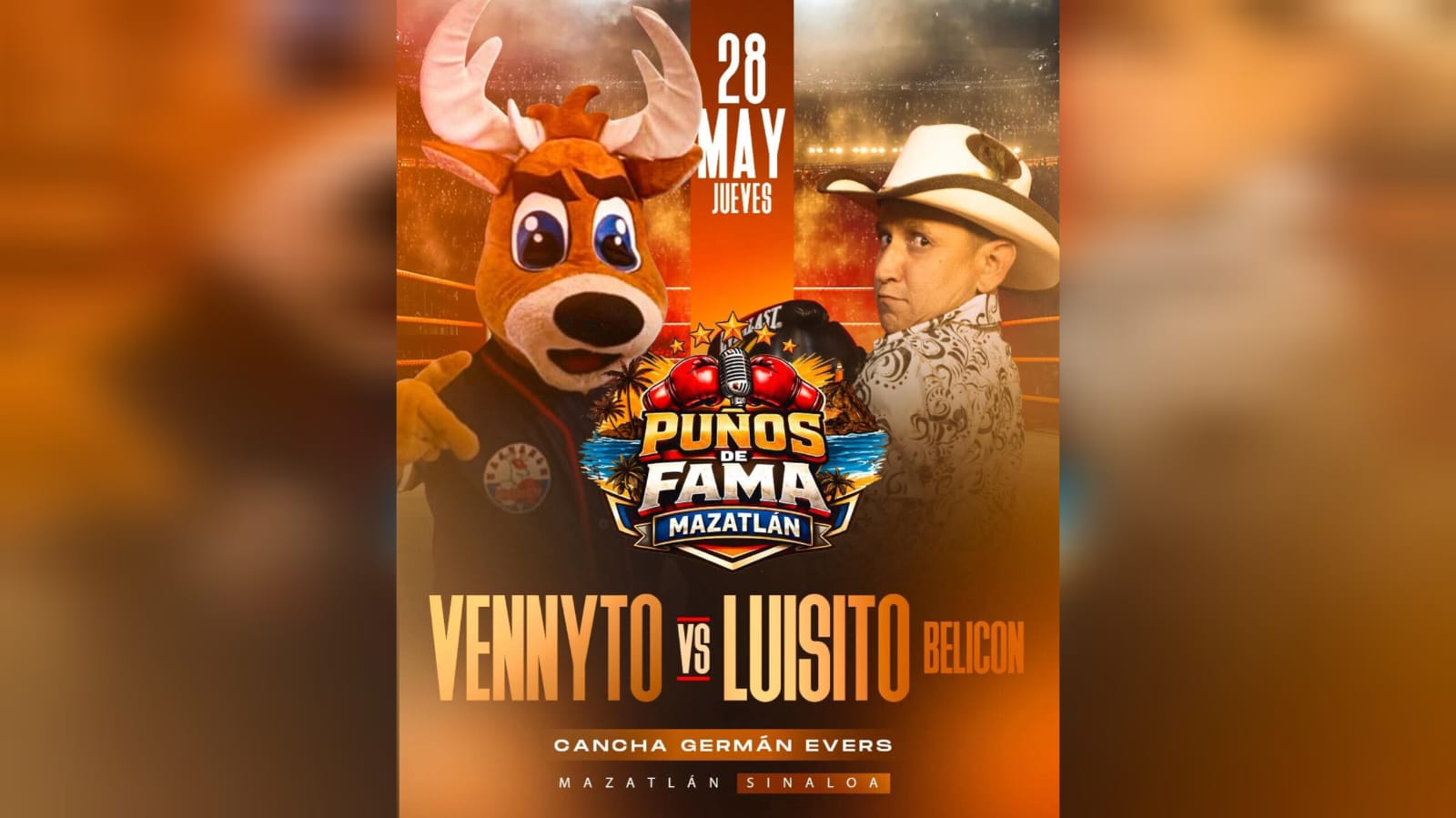 Lanzan "Puños de Fama" en Mazatlán