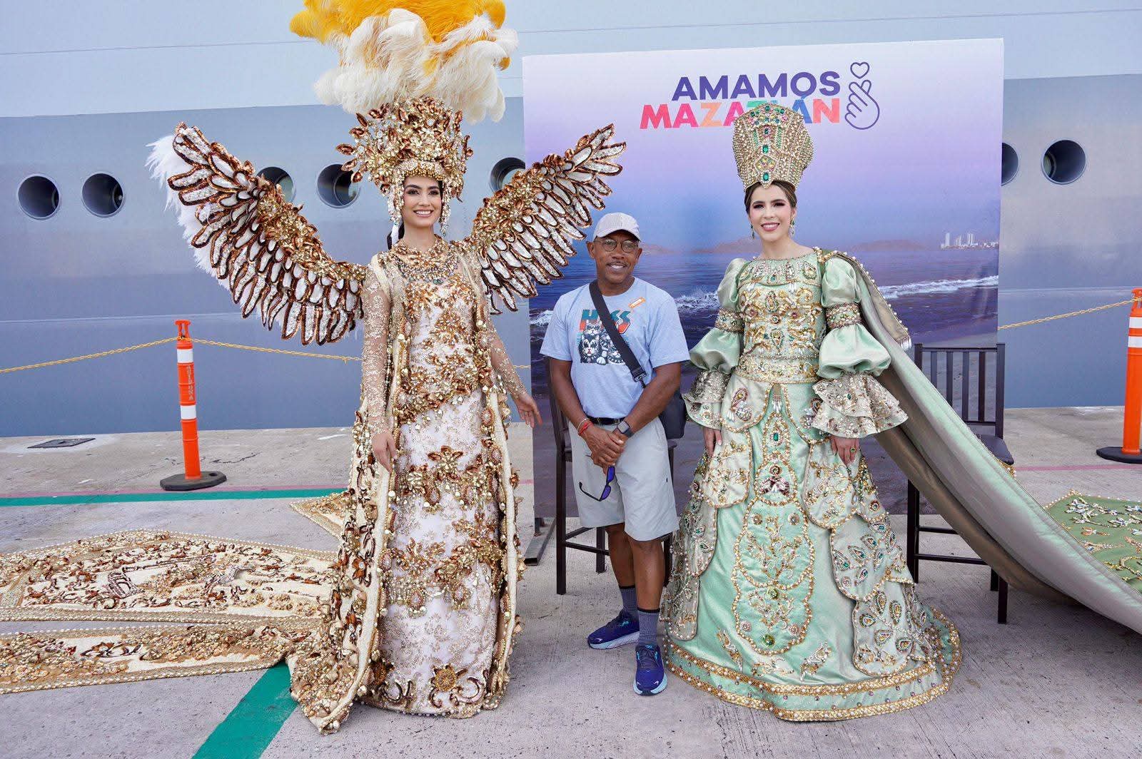 Turistas en Mazatlán