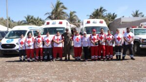 dan banderazo al operativo de semana santa 2026 en las glorias cruz roja