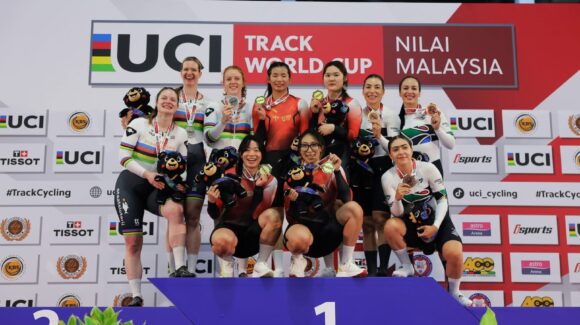 ¡Sinaloense al podio! Daniela Gaxiola gana bronce en el arranque de la Copa Mundial de Ciclismo en Malasia