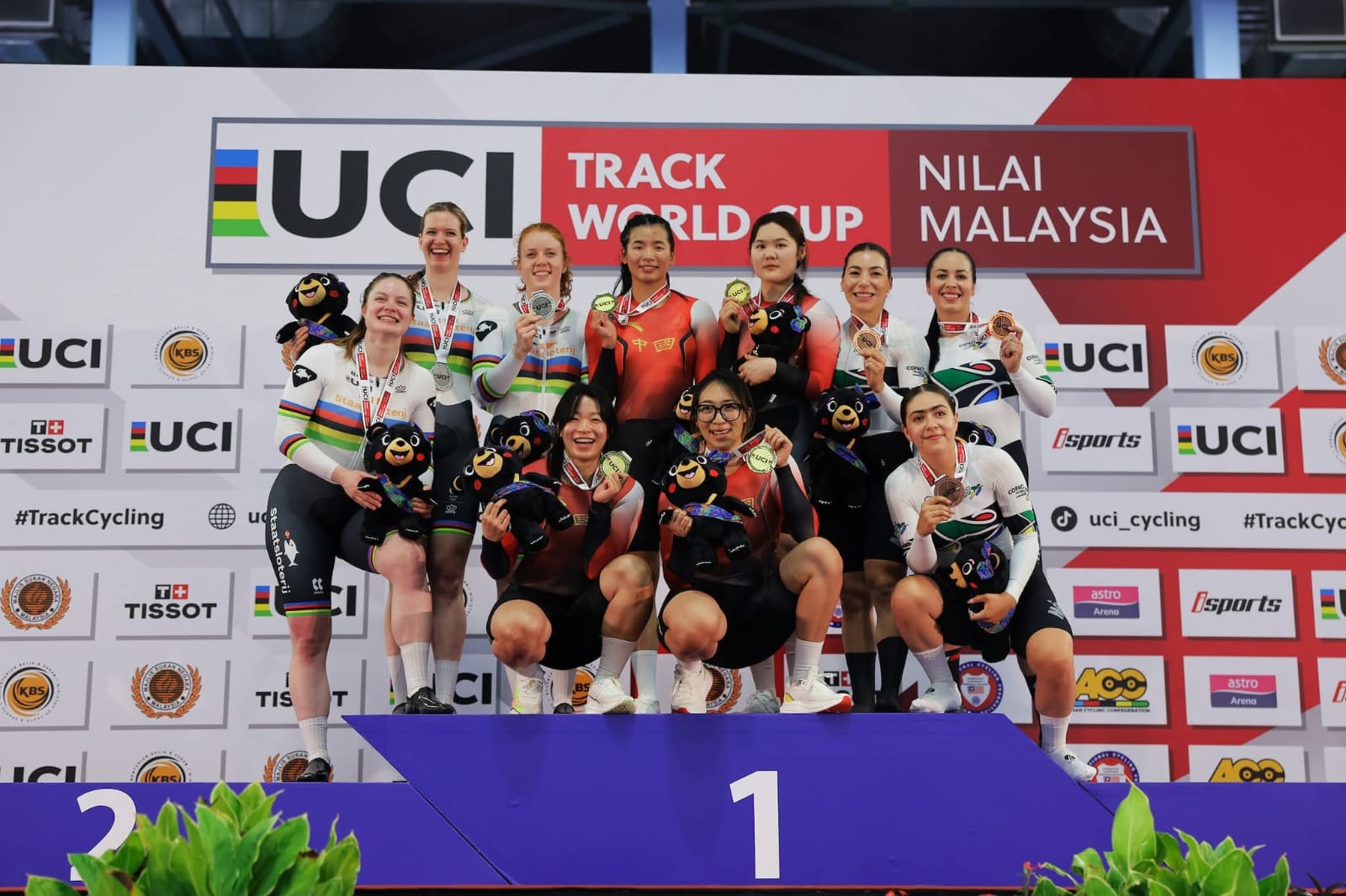 ¡Sinaloense al podio! Daniela Gaxiola gana bronce en el arranque de la Copa Mundial de Ciclismo en Malasia