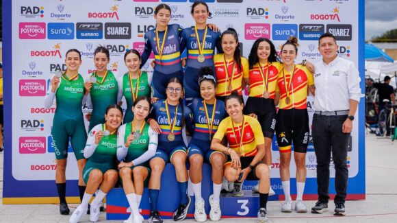 La sinaloense Antonieta Gaxiola gana plata en el Torneo Internacional de Ciclismo en Colombia