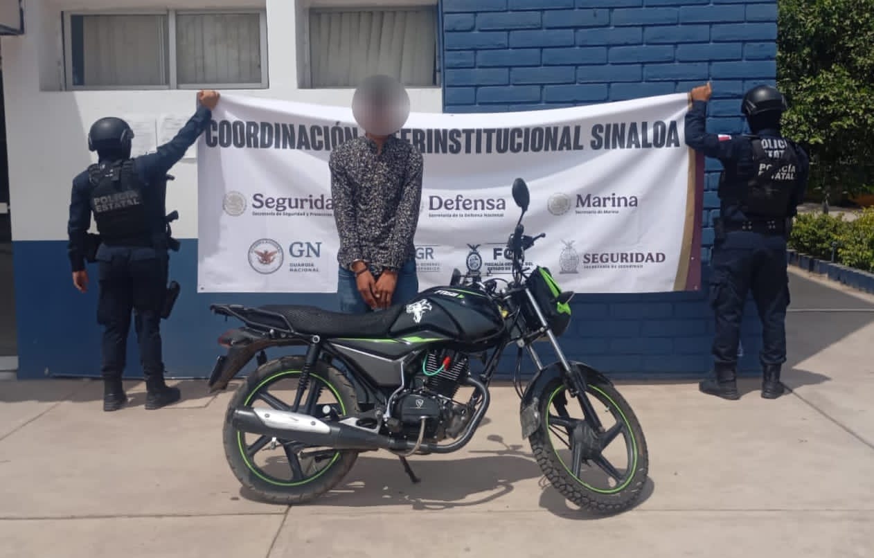 Detenido en Culiacán