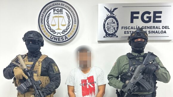 Es acusado de al menos siete robos a locales comerciales; detienen a un hombre en Culiacán, Sinaloa