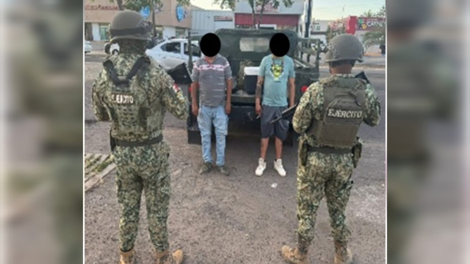 Detenidos en Culiacán