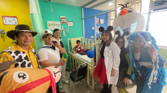 ¡Feliz Día del Niño! Transforman Pediatría del IMSS Guasave en fiesta marina para pacientes internados
