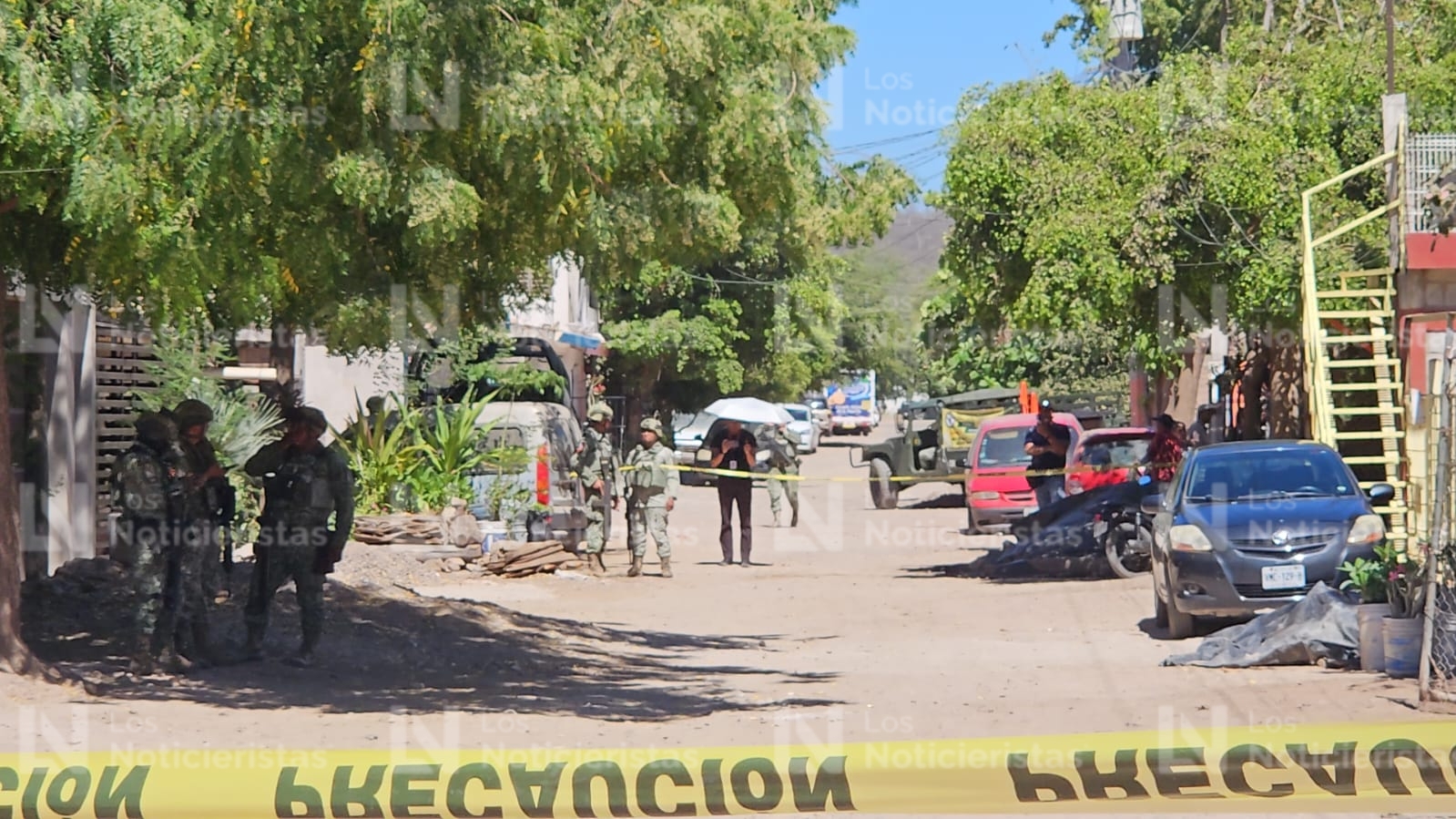 Atacan a balazos domicilio en la 5 de Febrero en Culiacán
