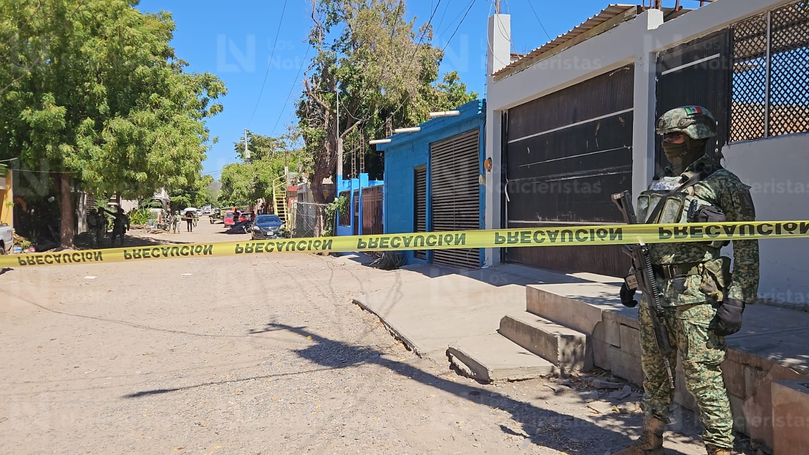 Atacan a balazos domicilio en la 5 de Febrero en Culiacán