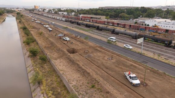 Avanza proyecto de infraestructura verde en el Eje Federalismo, en Culiacán, Sinaloa
