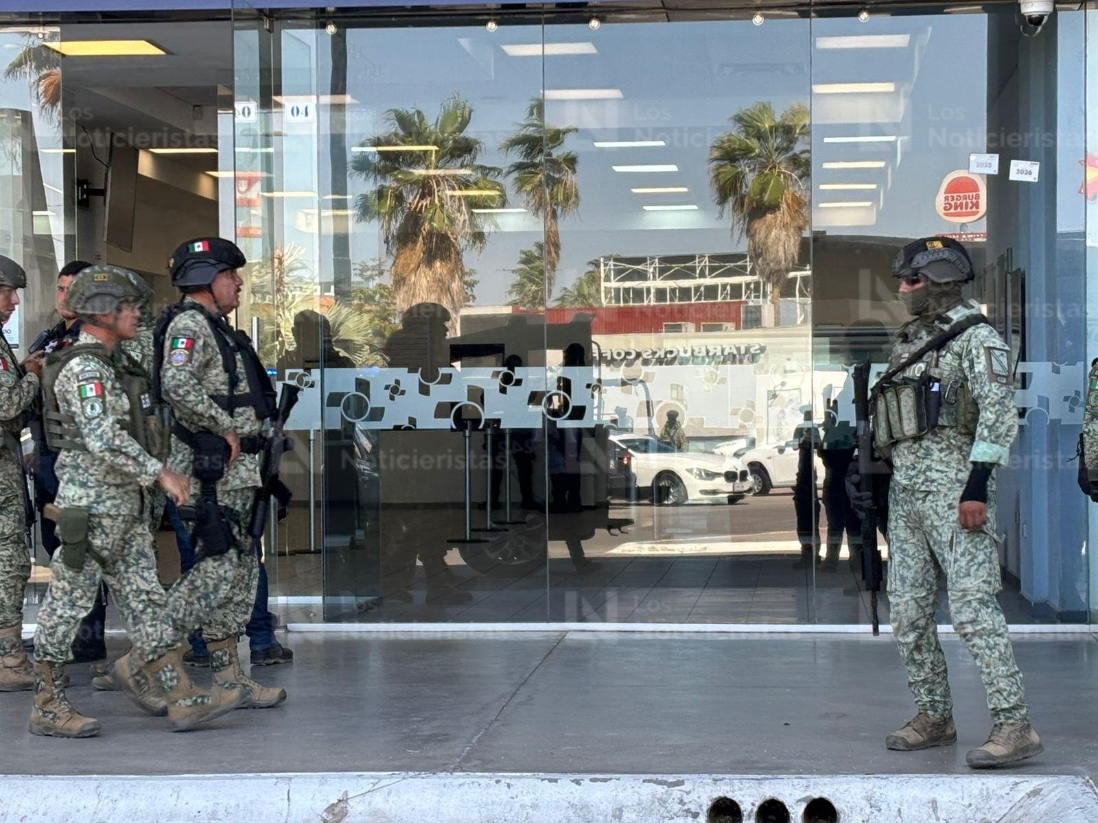 Ejecutado en el interior de un banco de Culiacán