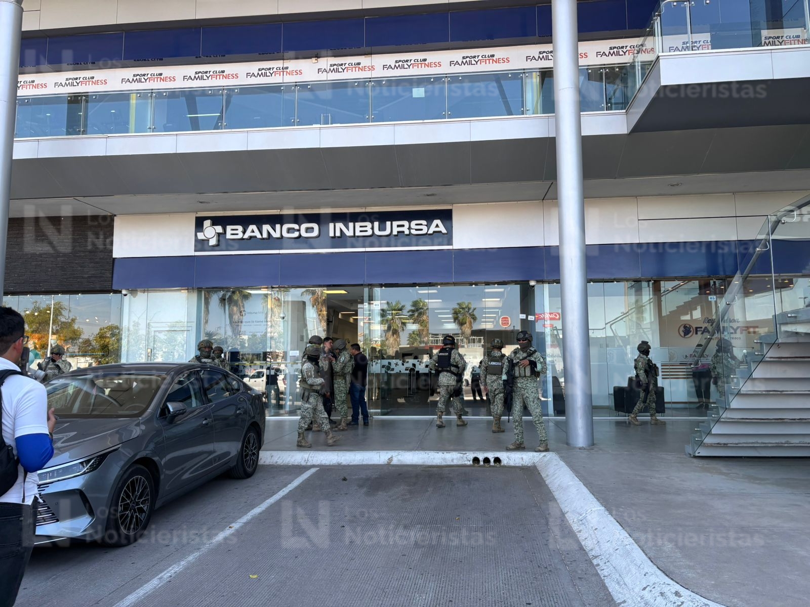 Ejecutado en el interior de un banco de Culiacán