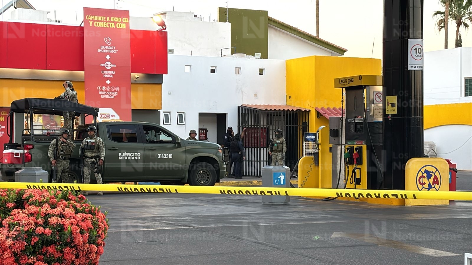 Ejecutan a despachador de una gasolinera en Tres Ríos de Culiacán