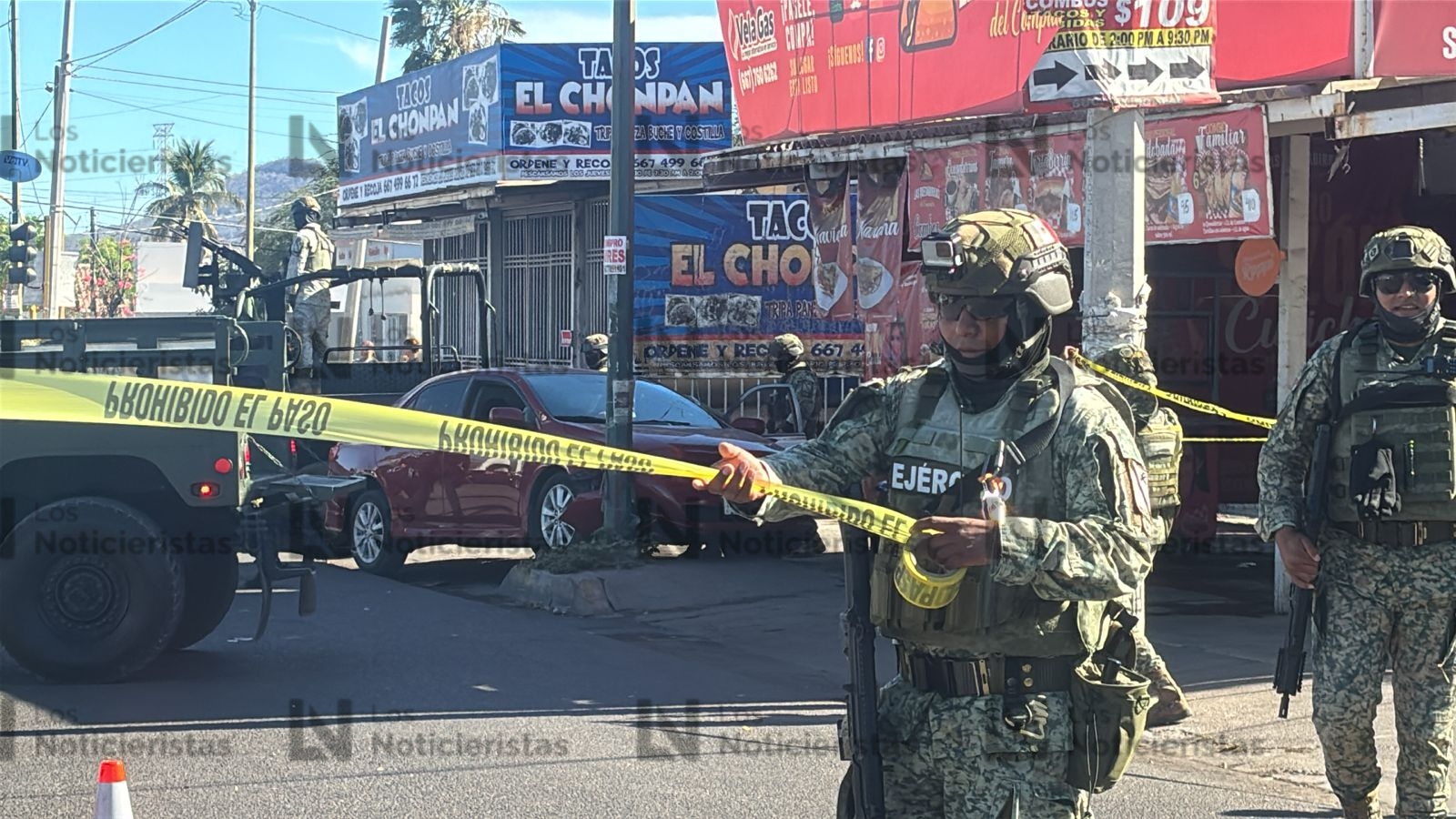 Ejecutan a un conductor de un vehículo en el sector Mercado de Abastos al sur de Culiacán