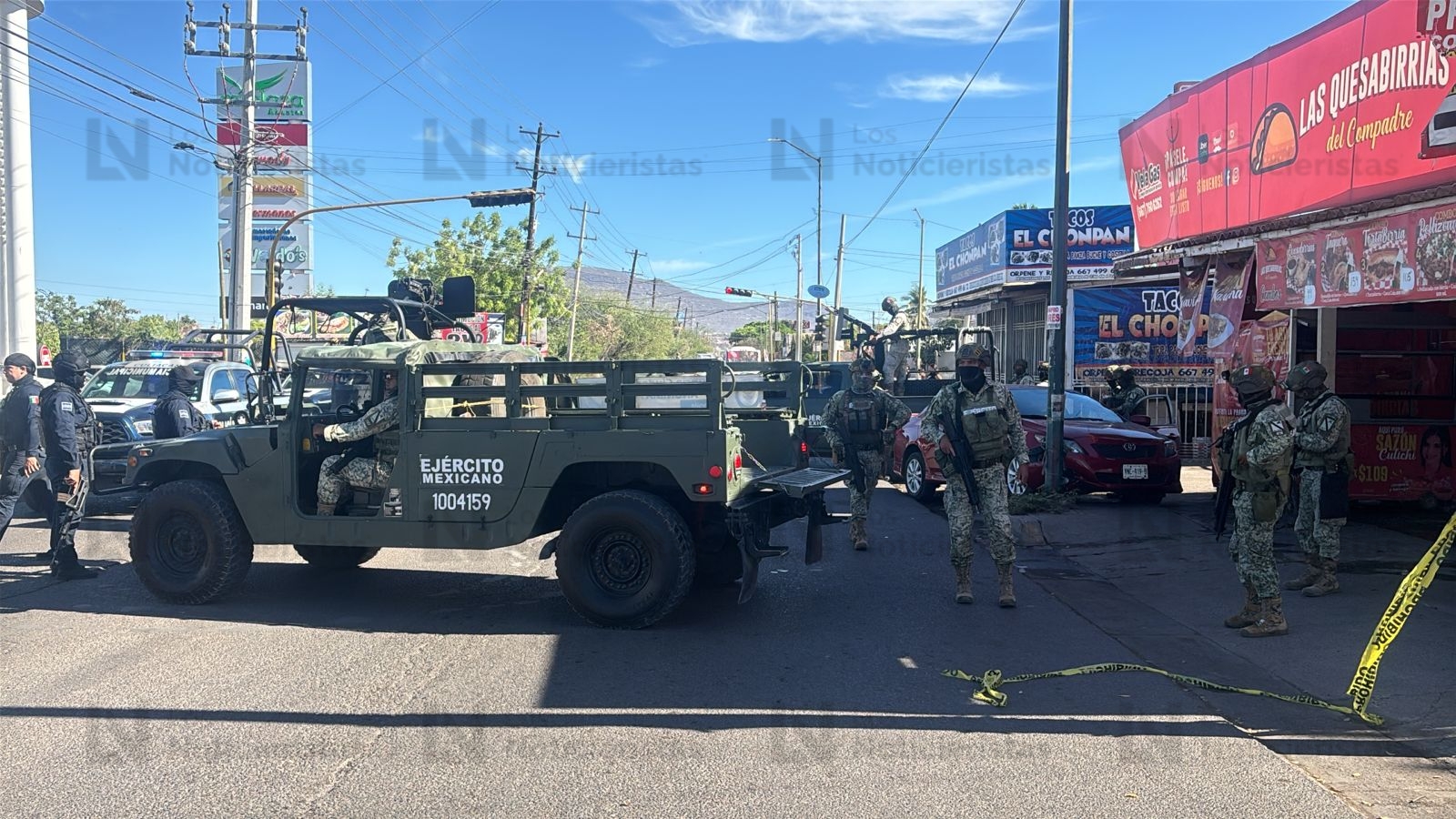 Ejecutan a un conductor de un vehículo en el sector Mercado de Abastos al sur de Culiacán