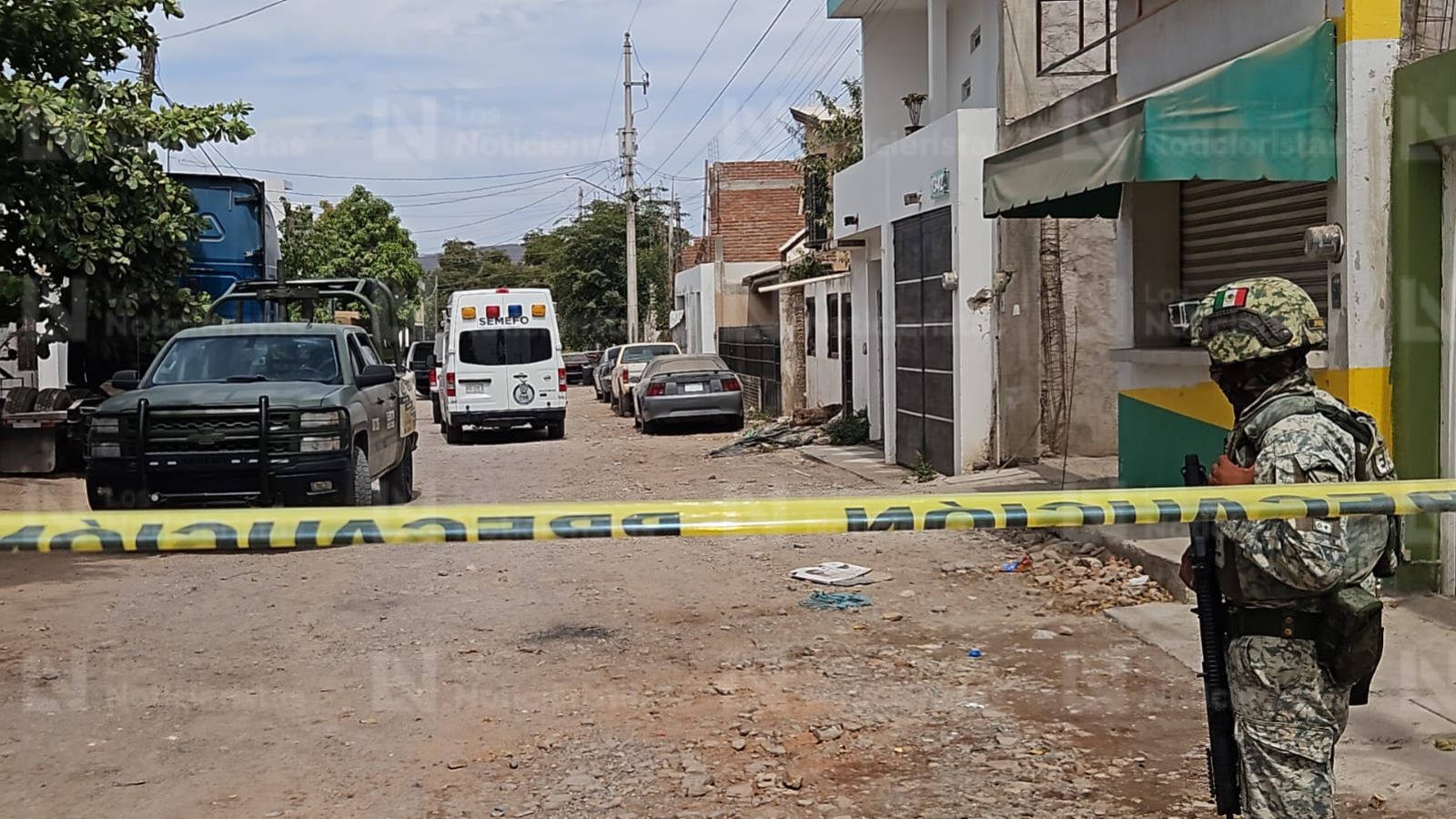 Ejecutados en la colonia 8 de Febrero en Culiacán