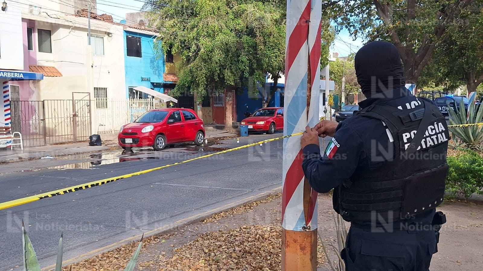 Autoridades sitian el lugar de los hechos