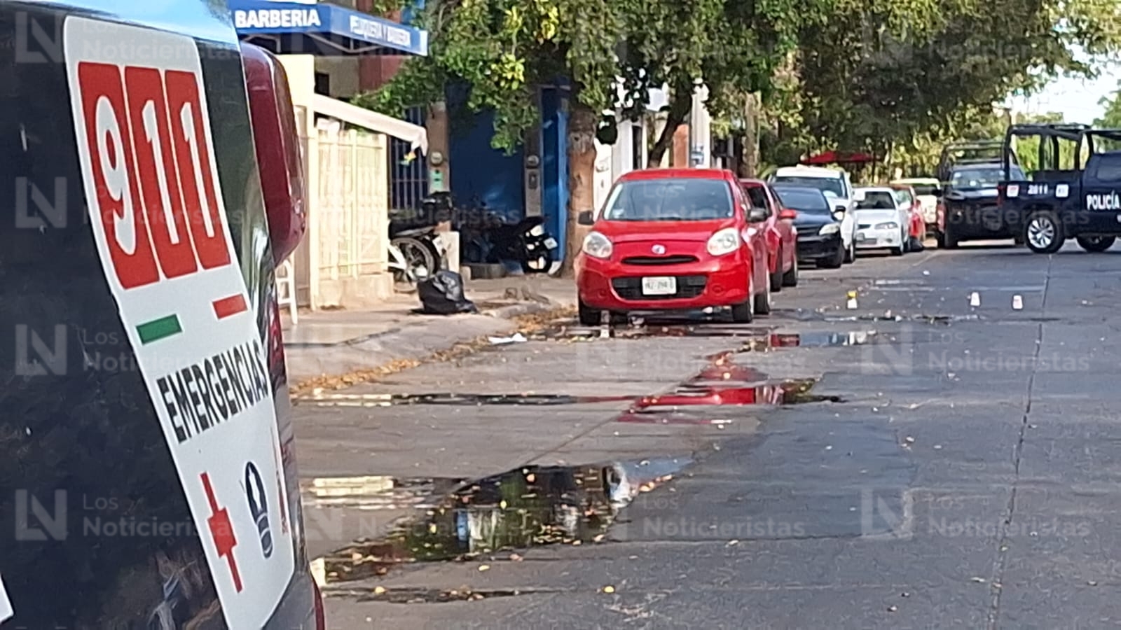 Autoridades sitian el lugar de los hechos