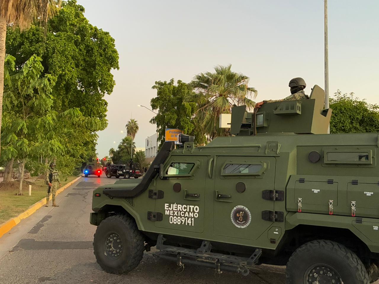 Vehículo del Ejército Mexicano