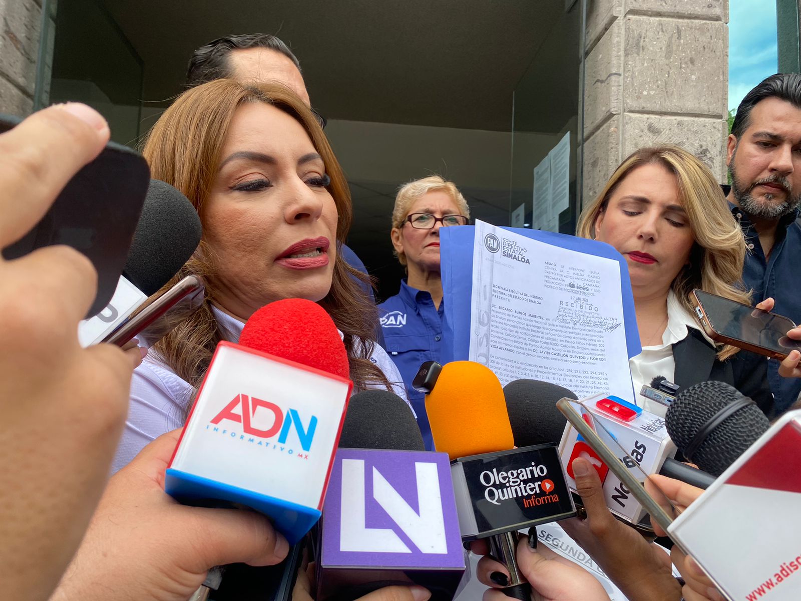 el pan presento una nueva denuncia contra morena ante el iees