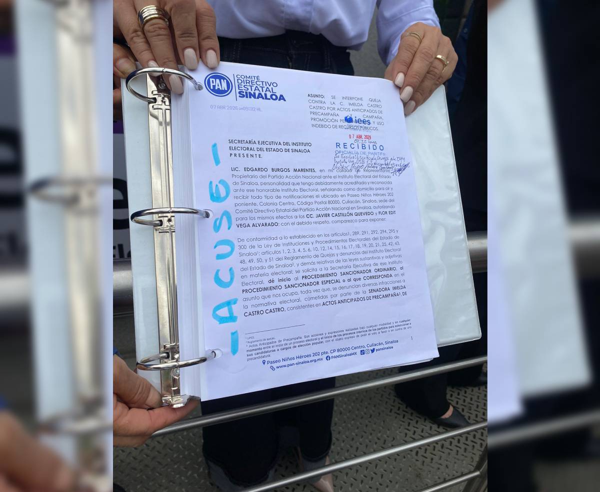 el pan presento una nueva denuncia contra morena ante el iees