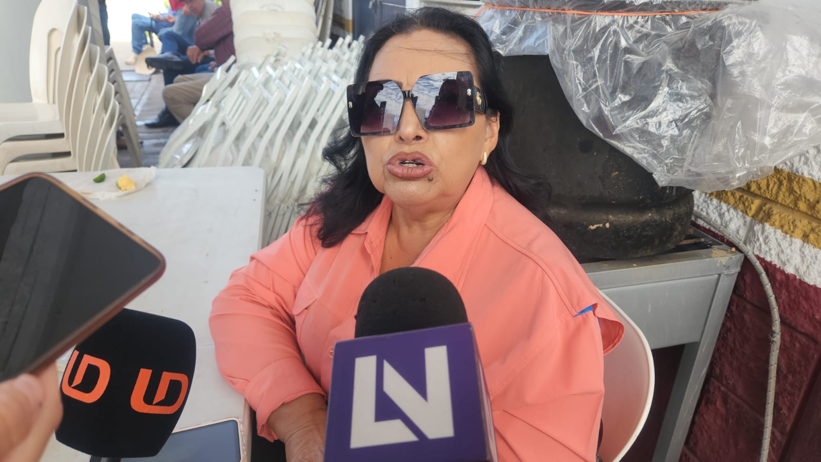 emma aida espinoza armenta lider del movimiento de toma de casetas en guasave