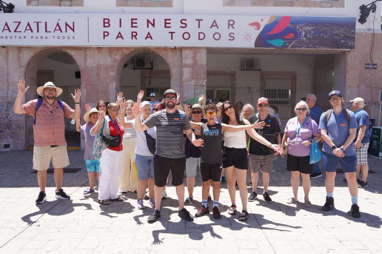 Turistas en Mazatlán