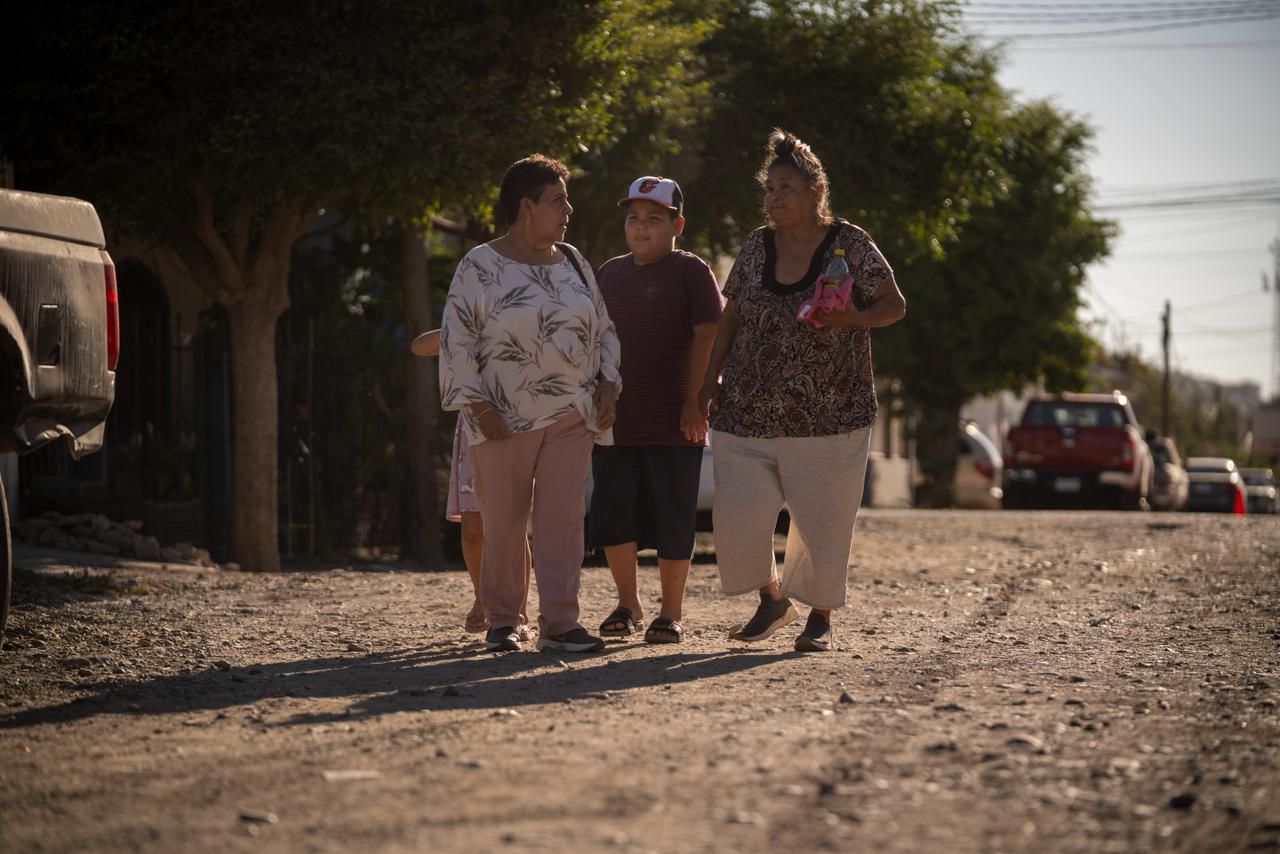 Entregan calles en la Guadalupe Victoria de Culiacán