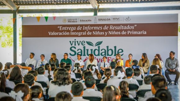 Por una niñez más saludable; SEPyC y Secretaría de Salud entregan Expediente de Salud Escolar, de la Estrategia Nacional “Vive Saludable, Vivo Feliz”