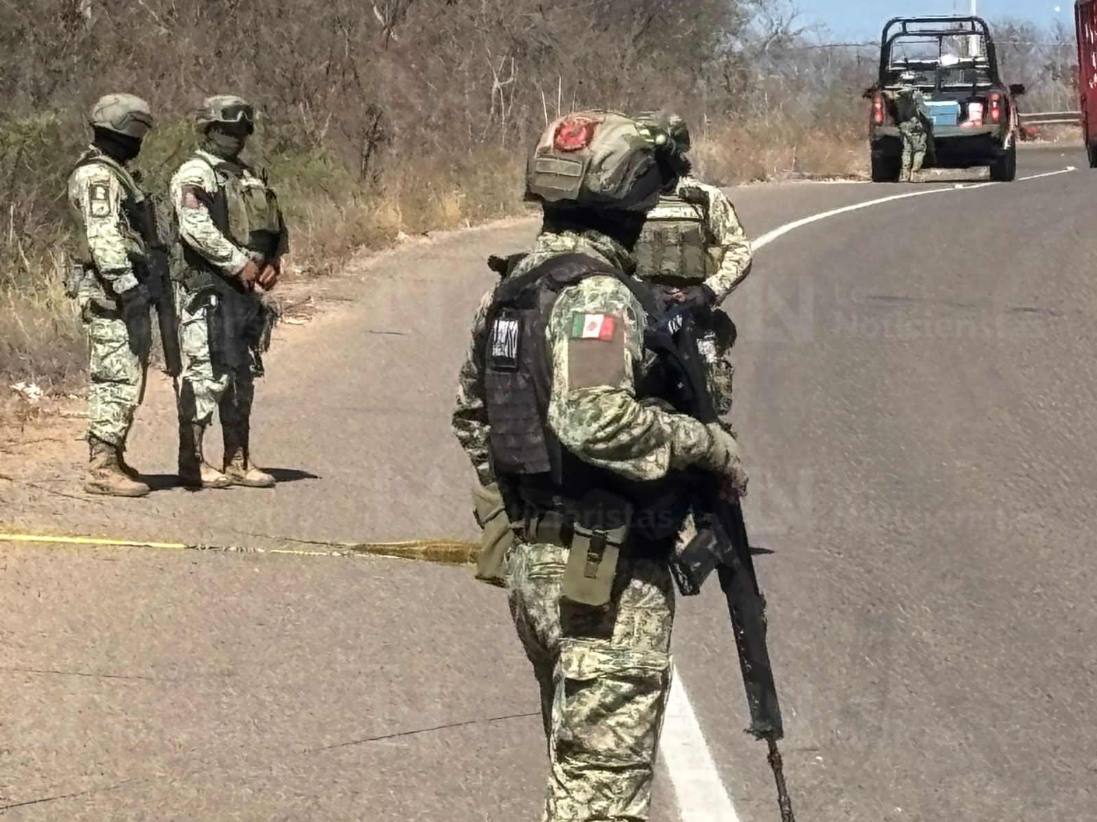 Envuelto en plástico negro fue localizado asesinado un hombre a la altura de Los Agaves sindicatura de Imala en Culiacán