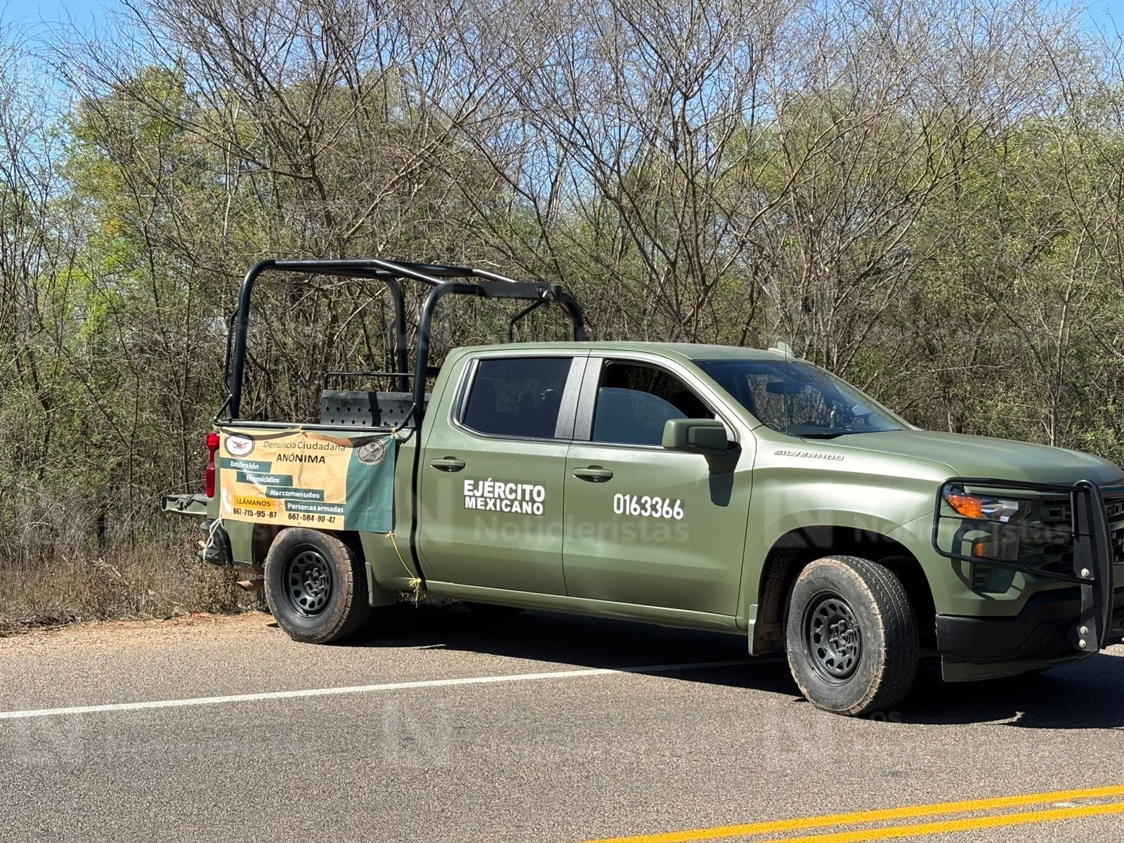 Envuelto en plástico negro fue localizado asesinado un hombre a la altura de Los Agaves sindicatura de Imala en Culiacán