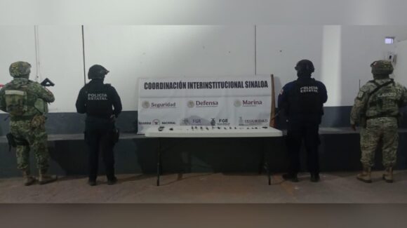 Autoridades estatales encuentran teléfonos y cuchillos tras revisión en el penal de Goros 2 en Ahome, Sinaloa