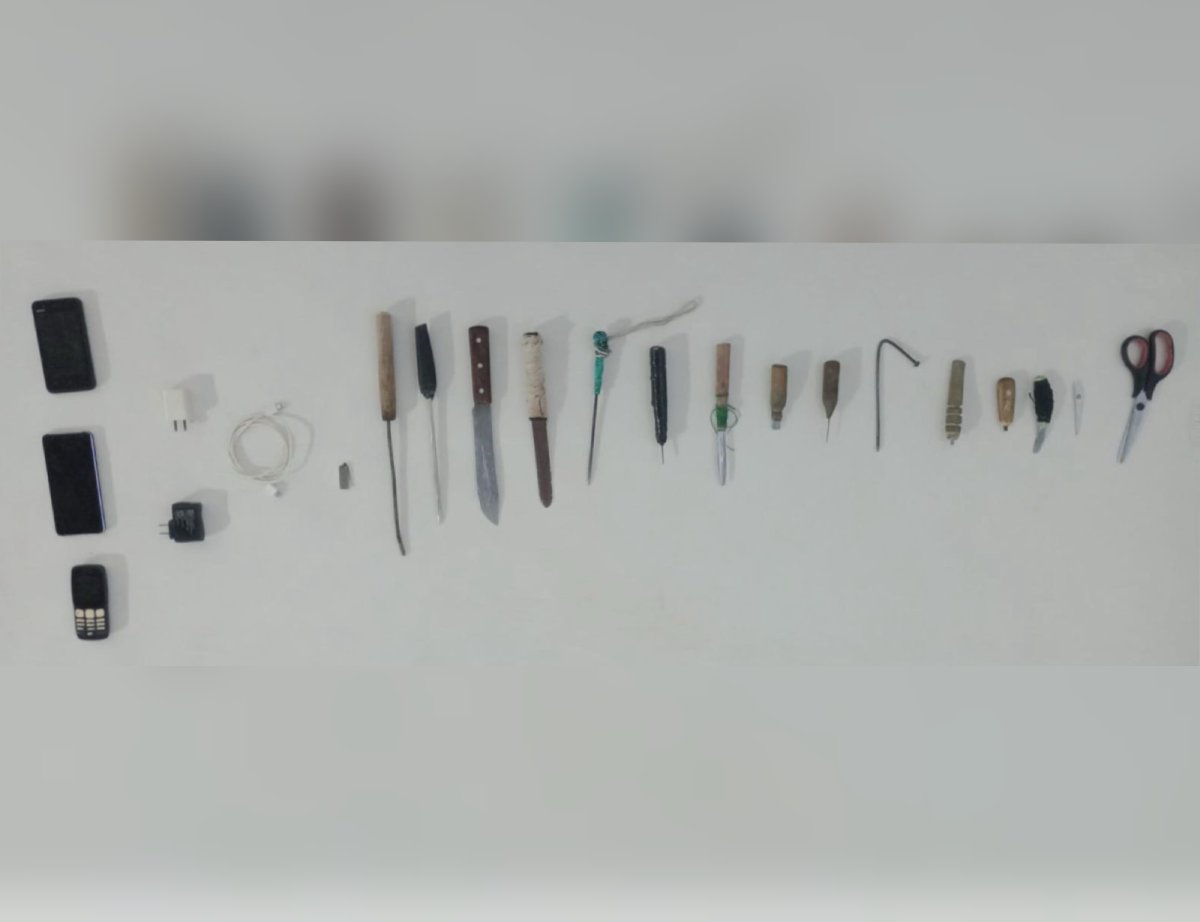 Resultados de la revisión en el penal de Goros 2 en Ahome, Sinaloa