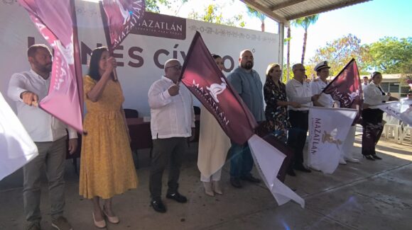 Arranca construcción de barda en secundaria Mariano Escobedo, en Mazatlán; beneficiará a más de 500 alumnos