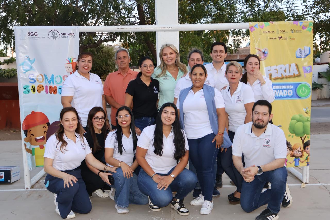 Sipinna promueve los derechos de niñas, niños y adolescentes en Sinaloa