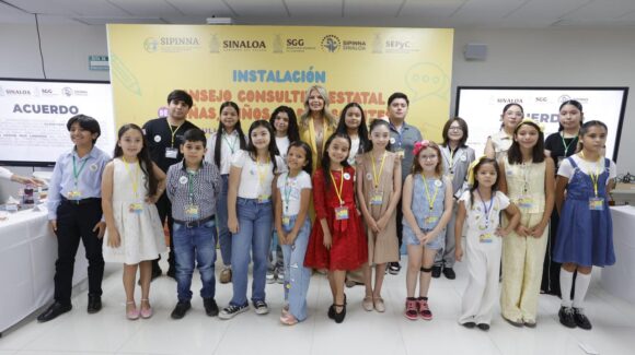 “¡Nuestro momento es hoy!”: instalan en Sinaloa Consejo donde niñas y niños influirán en decisiones públicas