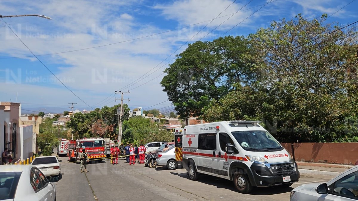 explosion de condominios en culiacan elementos