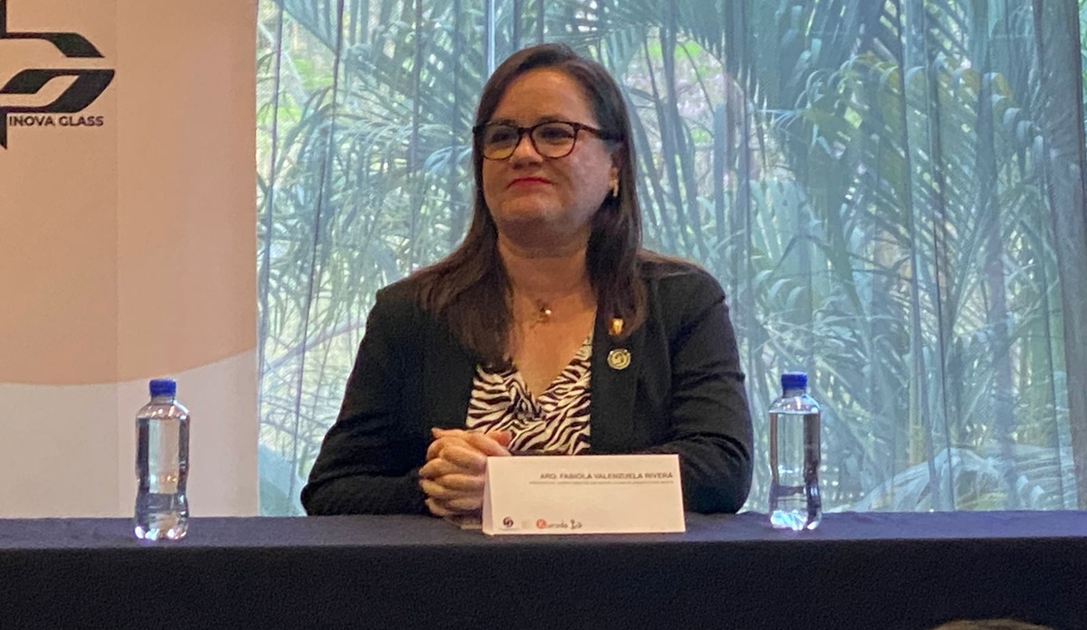 Fabiola Valenzuela Rivera, presidenta saliente del Colegio de Arquitectos de Sinaloa AC