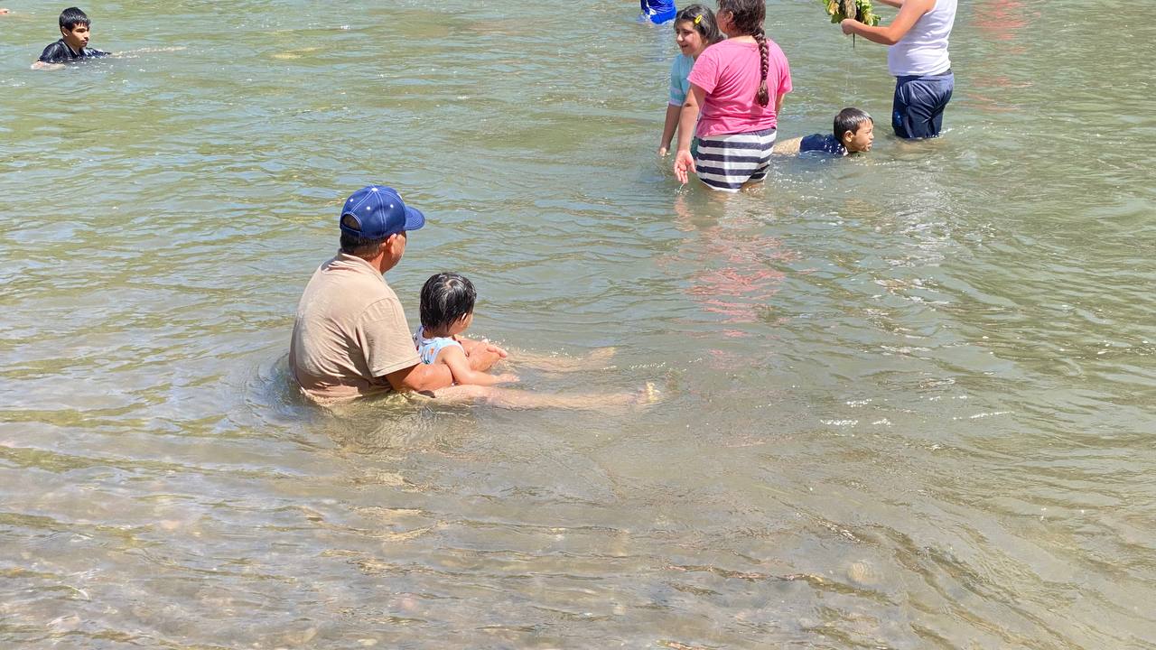 Familias de Guasave disfrutan de Plan del Río en jueves santo