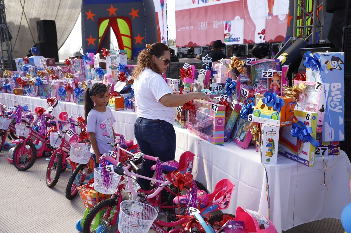 Festejarán en grande a niños de Mazatlán