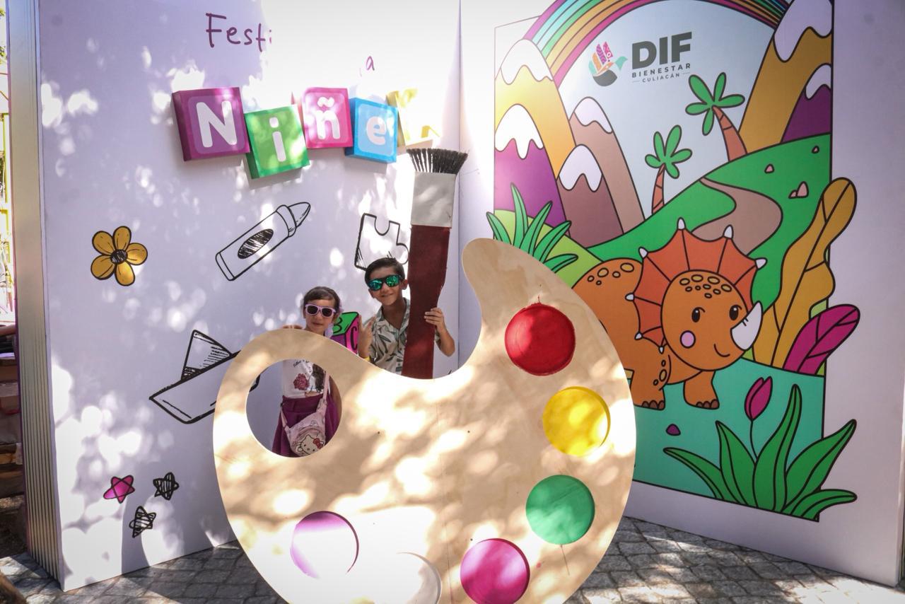 Festival de la Niñez organizado por el Sistema DIF Bienestar Culiacán
