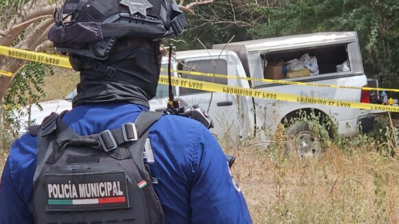 Localizan restos de una persona en un presunto campamento de grupos delictivos en Aguaruto, Culiacán