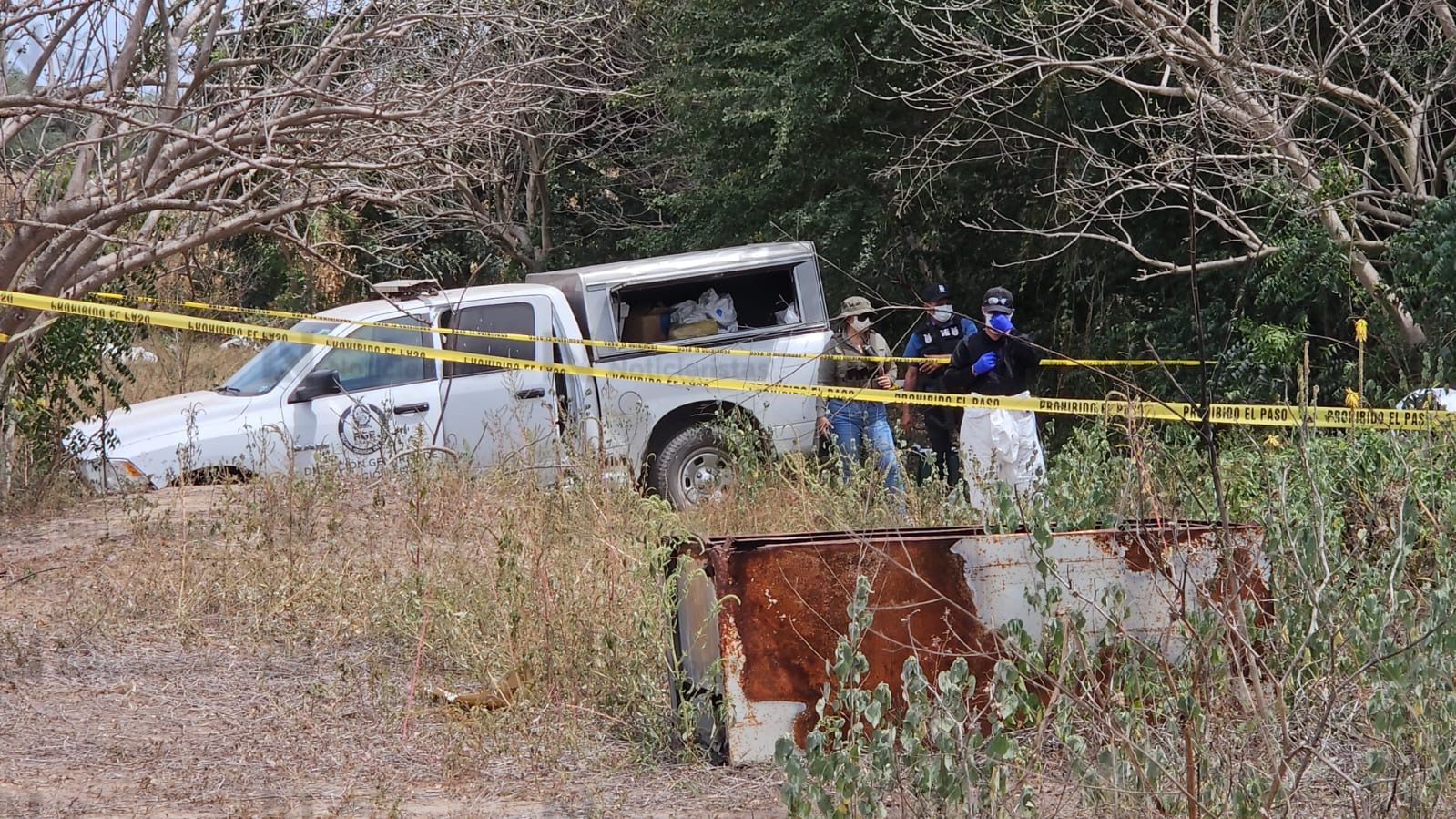 Fosa clandestina en Aguaruto