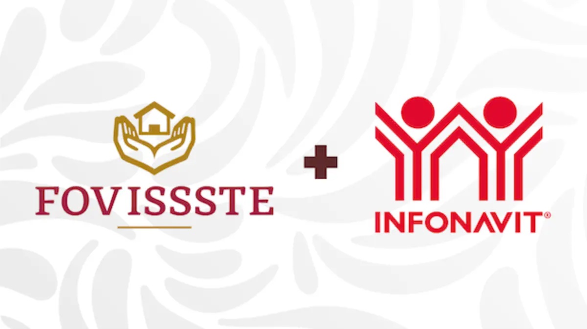 Logotipos de Fovissste e Infonavit