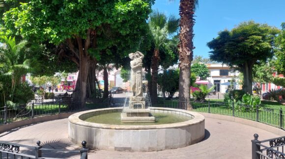 Reactivan fuentes de la plazuela en Mocorito, Sinaloa, tras más de una década; buscan fortalecer atractivo turístico