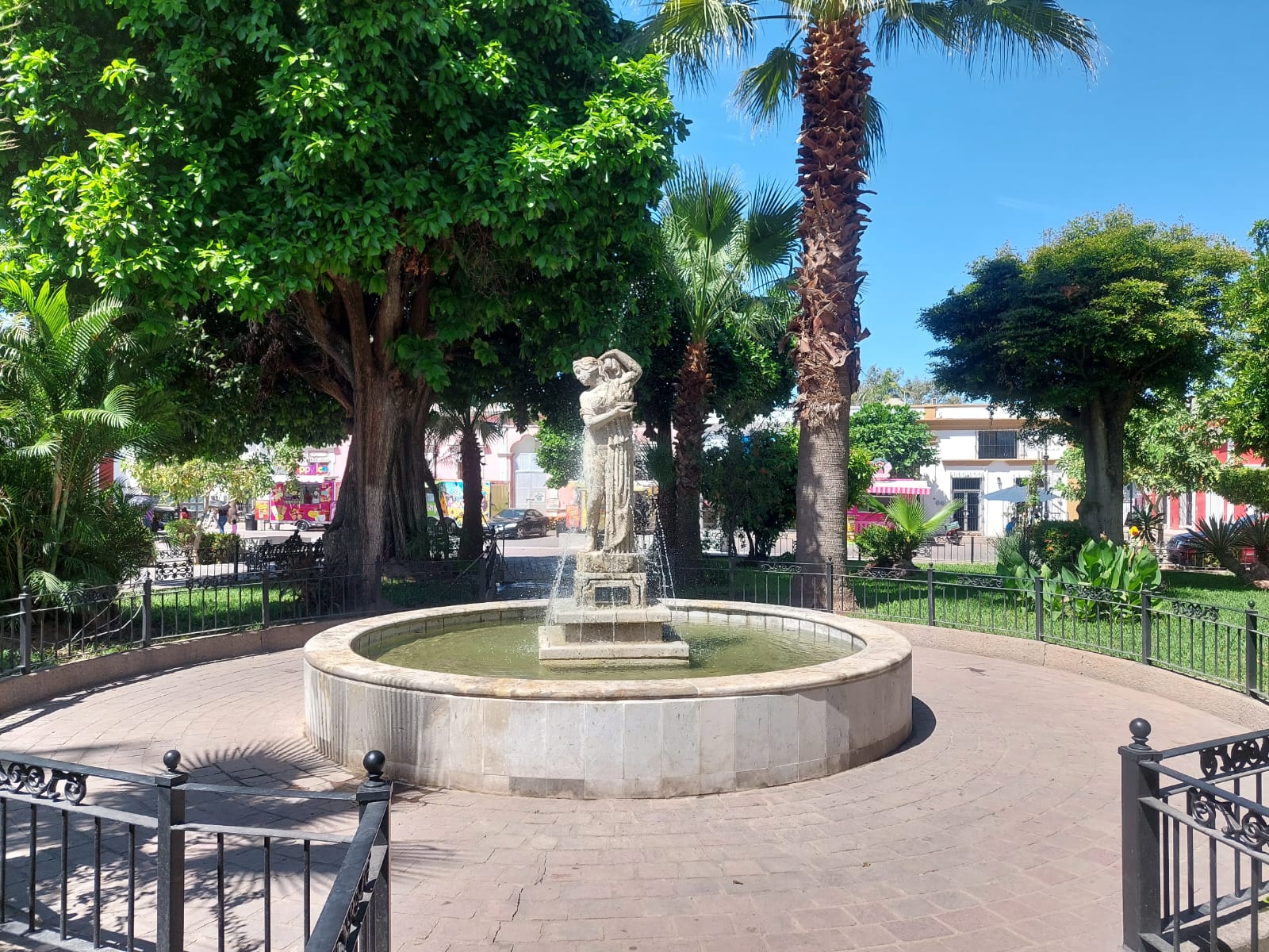 Fuente de la Plazuela Municipal de Mocorito
