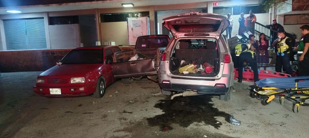 fuerte accidente ocurrio esta madrugada en la estacion de tren el chepe en los mochis sinaloa