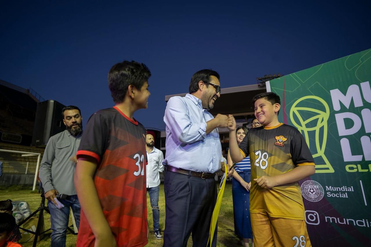 Gámez Mendívil anuncia el Mundialito Culiacán 2026