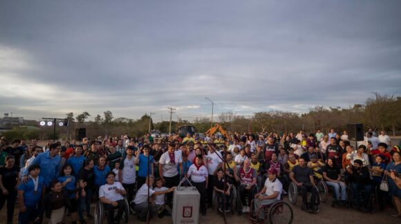 ¡Por el deporte adaptado! Inicia construcción de la Unidad Deportiva Inclusiva en el Parque Culiacán 87