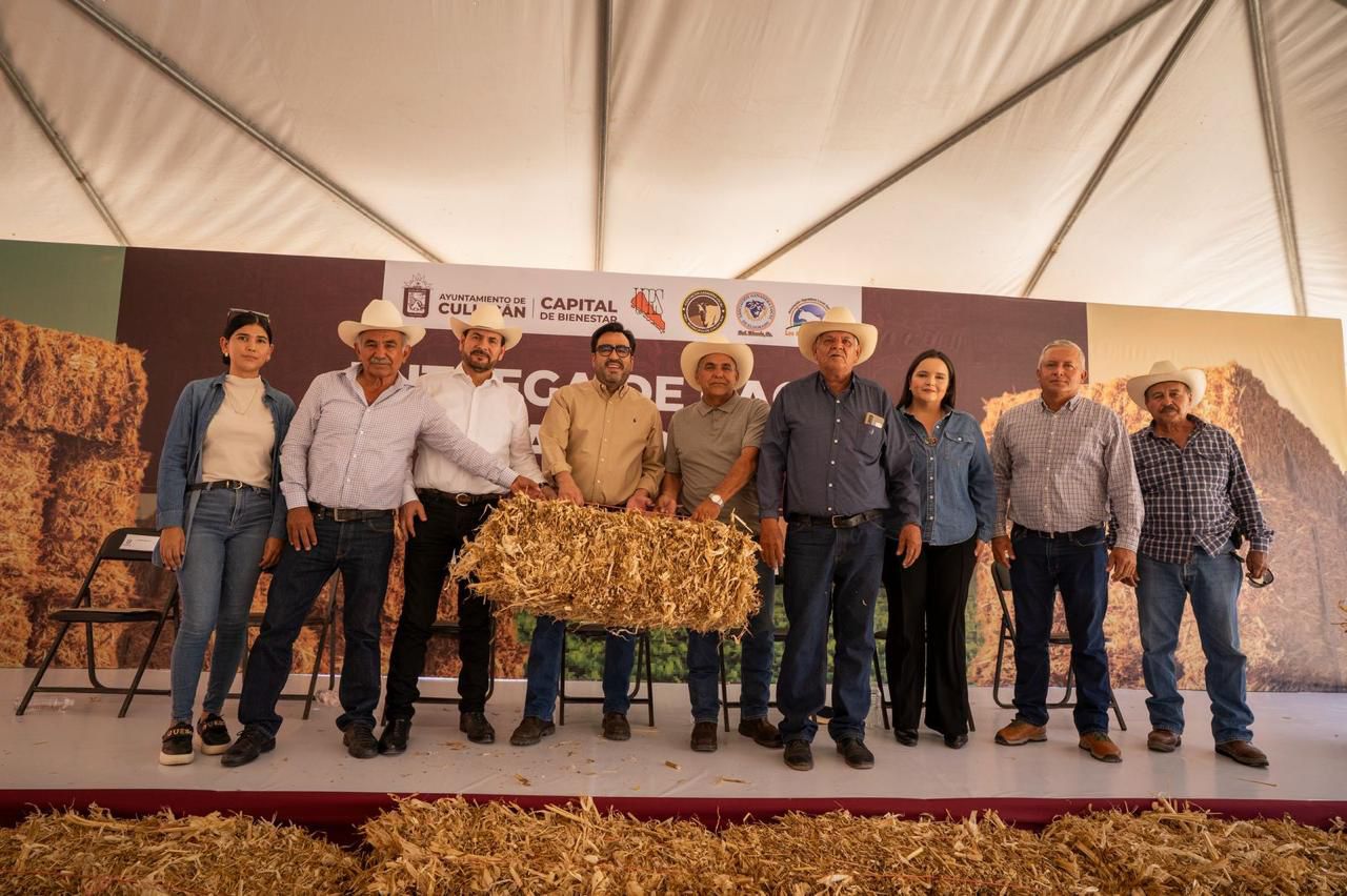 Gámez Mendívil entrega apoyos al sector ganadero de Culiacán y Eldorado, Sinaloa